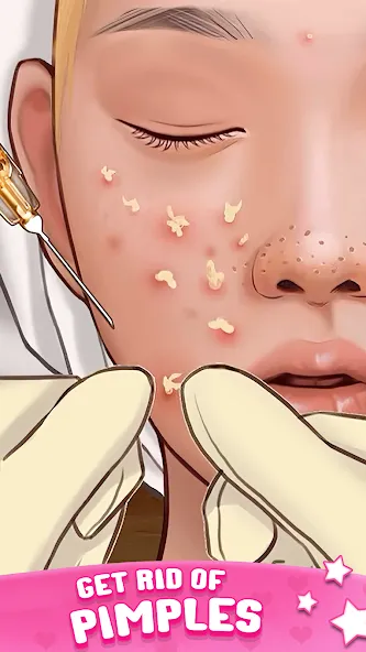 ASMR Doctor Game: Makeup Salon (АСМР автономная сенсорная меридиональная реакция) МОД/Взлом [Много денег, Монет и Все открыто] Screenshot 3