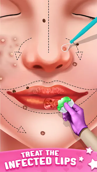 ASMR Doctor Game: Makeup Salon (АСМР автономная сенсорная меридиональная реакция) МОД/Взлом [Много денег, Монет и Все открыто] Screenshot 5