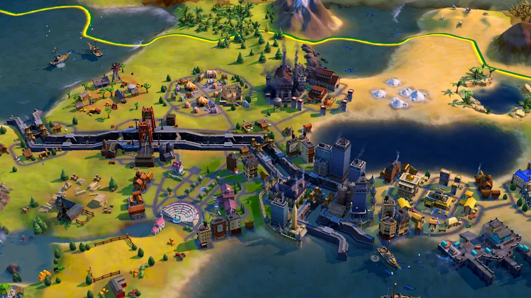 Civilization VI - Build A City (Цивилизация ) МОД/Взлом [Все открыто, Дополнительные деньги и Меню MOD] Screenshot 4