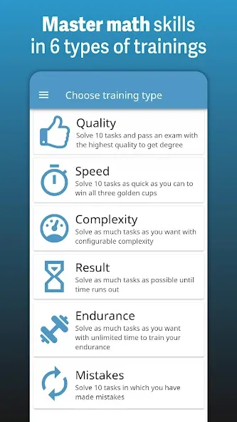 Speed Math Mental Quick Games МОД/Взлом [Много денег, Монет и Все открыто] Screenshot 1