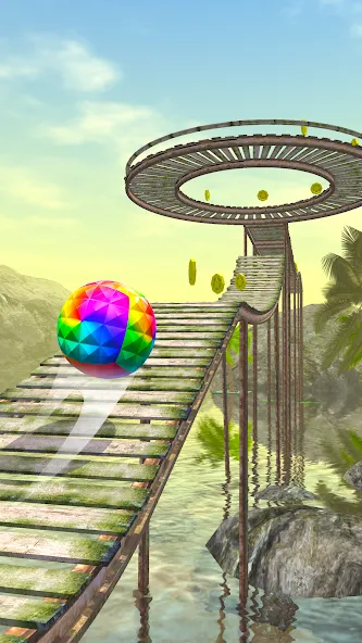 Rollance : Adventure Balls (Ролланс) МОД/Взлом [Все открыто, Дополнительные деньги и Меню MOD] Screenshot 1
