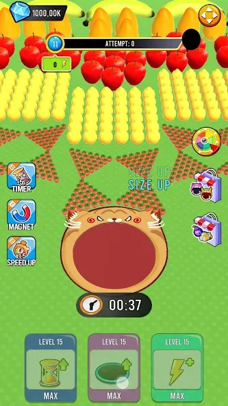 Fruit hole: Black hole (Фрут хол) МОД/Взлом [Все открыто, Дополнительные деньги и Меню MOD] Screenshot 2