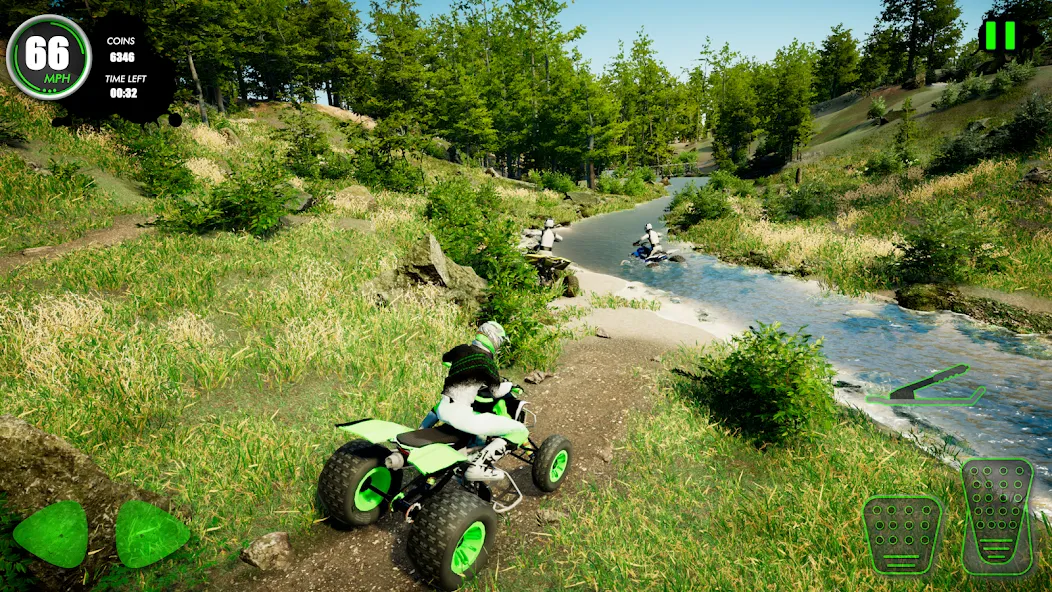 Atv Car Games Bike Offroad 4x4 (ЭиТиВи) МОД/Взлом [Бесконечные деньги, Монеты и Мега MOD] Screenshot 1
