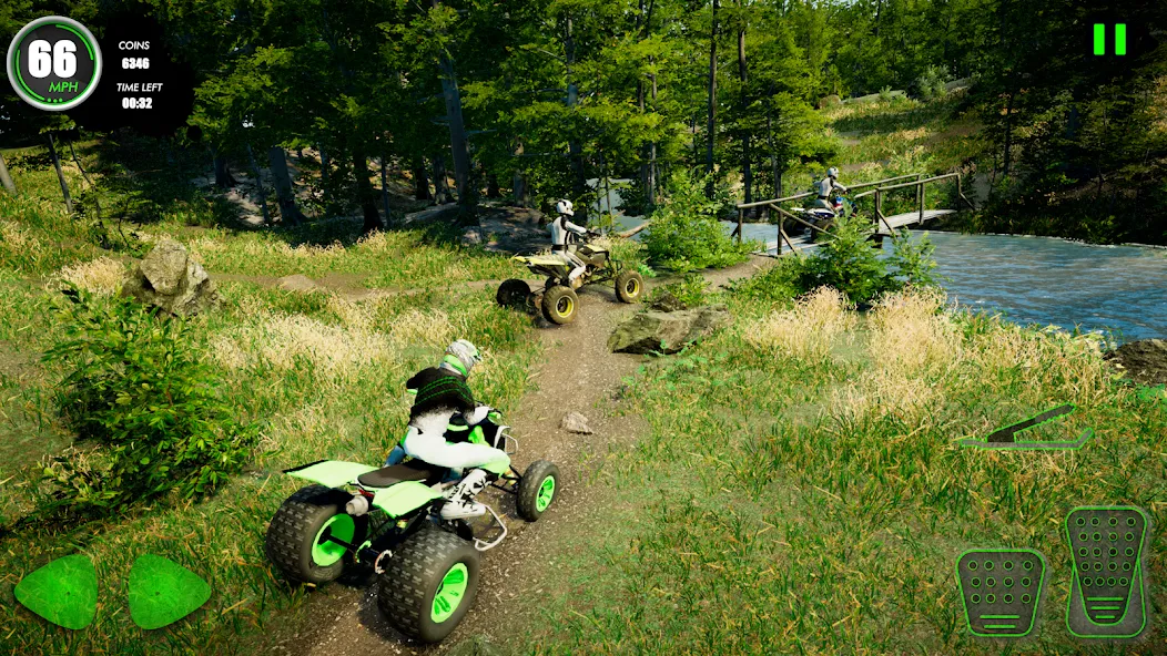 Atv Car Games Bike Offroad 4x4 (ЭиТиВи) МОД/Взлом [Бесконечные деньги, Монеты и Мега MOD] Screenshot 5