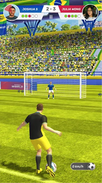 Football World - Real People (Футбол Ворлд) МОД/Взлом [Деньги, Монеты и Меню MOD] Screenshot 4