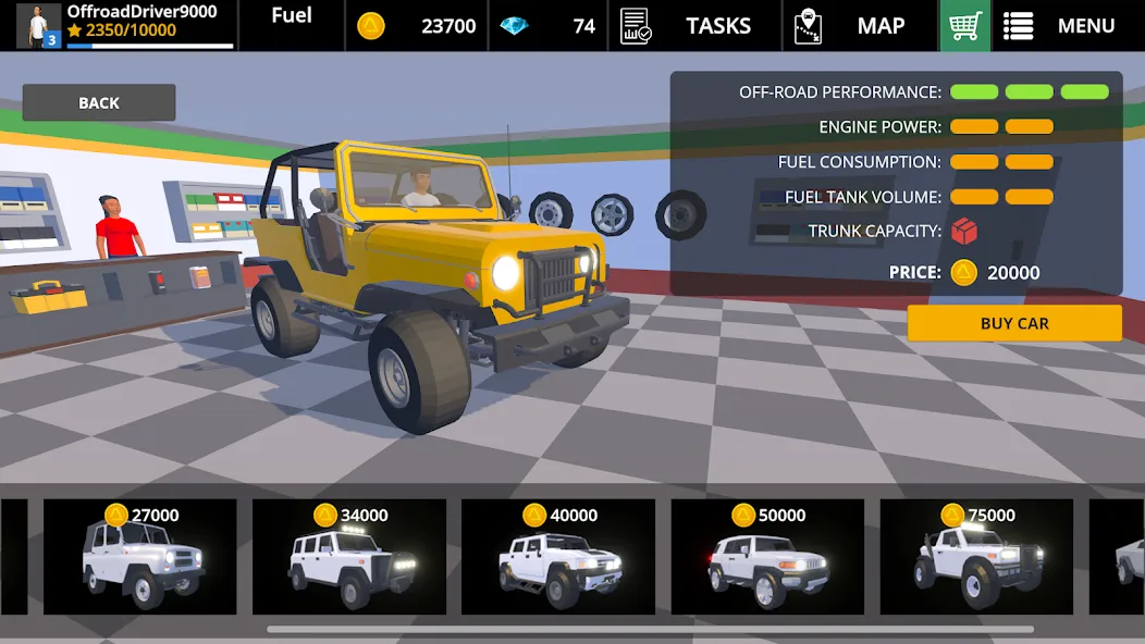 Driving Zone: Offroad Lite (Драйвинг зоне) МОД/Взлом [Много монет, Открытые уровни и Мега MOD] Screenshot 5