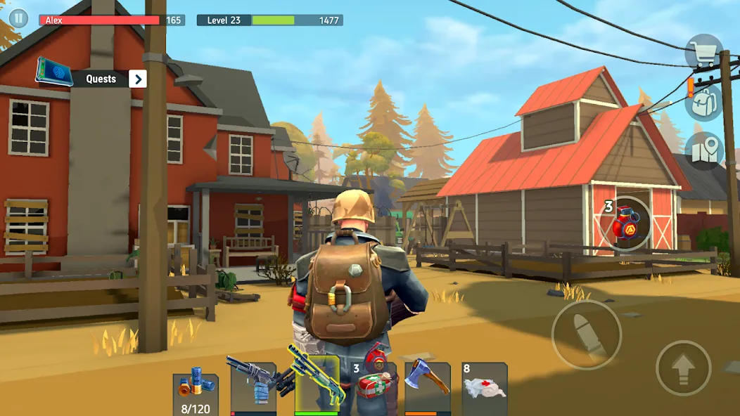 TEGRA: Zombie survival island (Тегра) МОД/Взлом [Бесконечные деньги, Монеты и Мега MOD] Screenshot 3