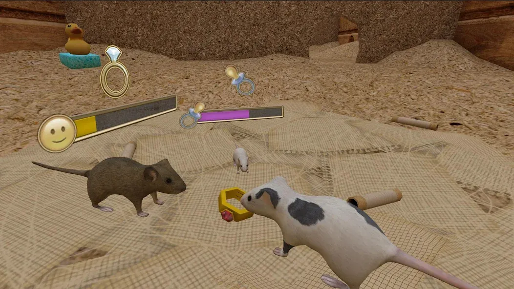Mouse Simulator :  Forest Home МОД/Взлом [Много монет, Открытые уровни и Мега MOD] Screenshot 4