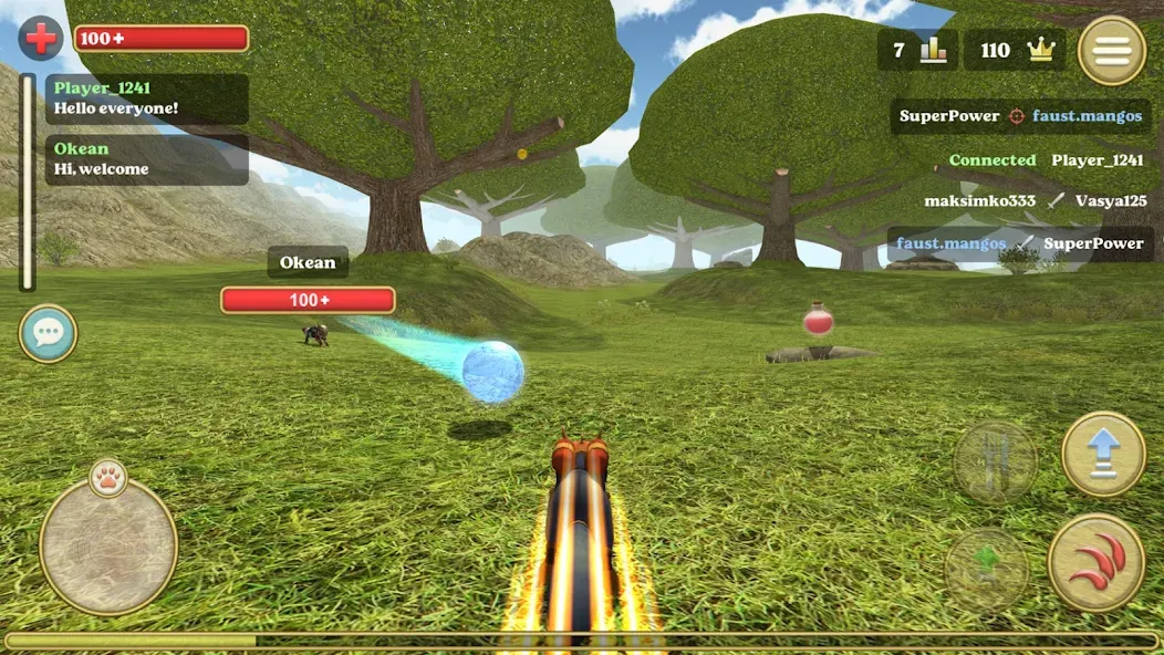Squirrel Simulator 2 : Online МОД/Взлом [Деньги, Монеты и Меню MOD] Screenshot 2