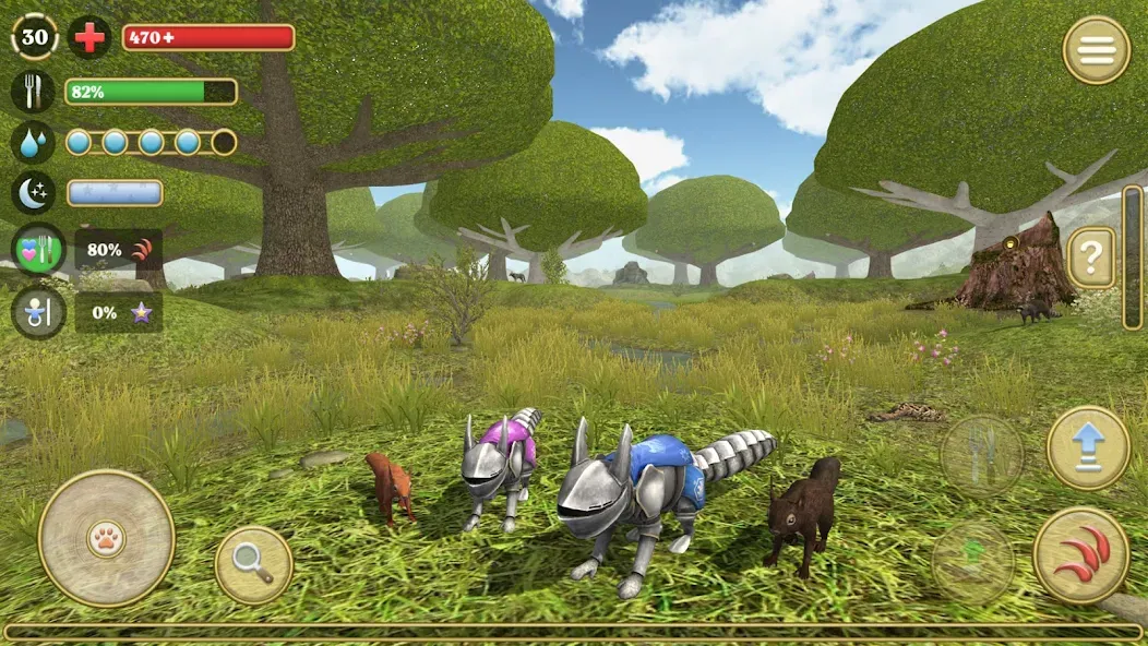 Squirrel Simulator 2 : Online МОД/Взлом [Деньги, Монеты и Меню MOD] Screenshot 5