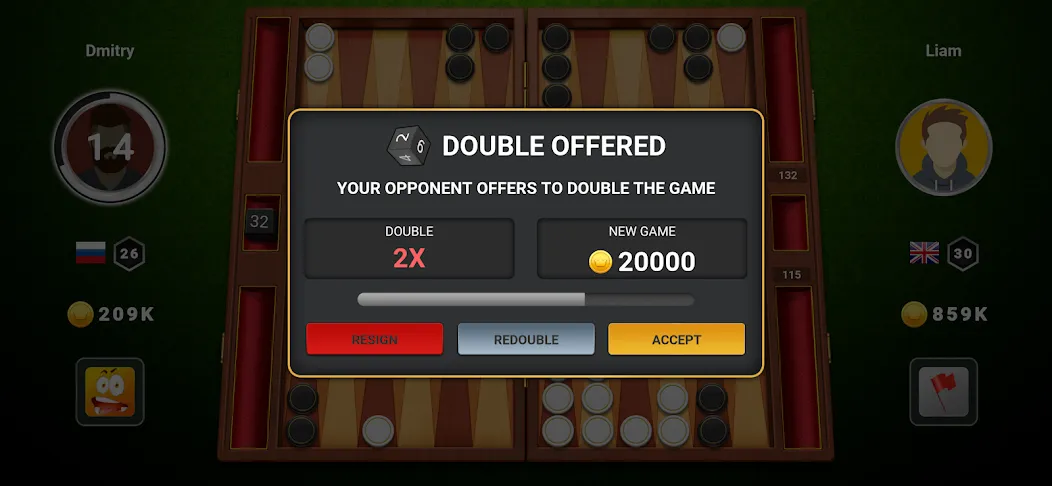 Backgammon Champs - Board Game (Бэкгаммон Чемпс) МОД/Взлом [Все открыто, Дополнительные деньги и Меню MOD] Screenshot 3
