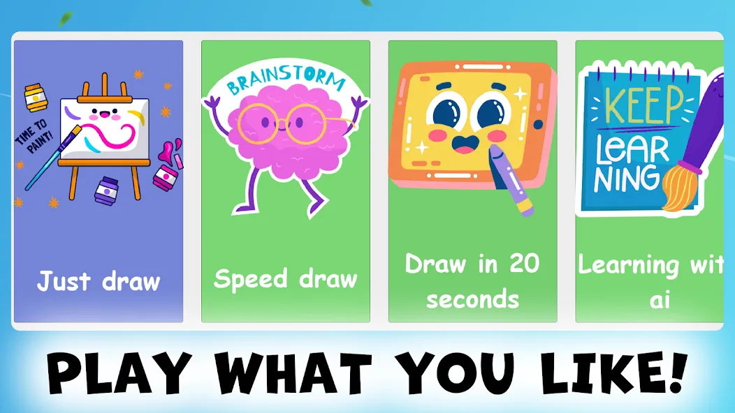 Draw It. Easy Draw Quick Game МОД/Взлом [Бесконечные деньги, Монеты и Мега MOD] Screenshot 3