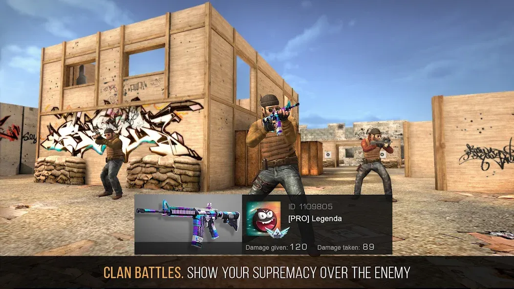 Standoff 2 (Стандофф 2) МОД/Взлом [Деньги, Монеты и Меню MOD] Screenshot 3
