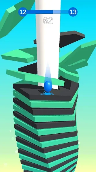 Stack Ball - Crash Platforms (Стэк Болл) МОД/Взлом [Много монет, Открытые уровни и Мега MOD] Screenshot 5