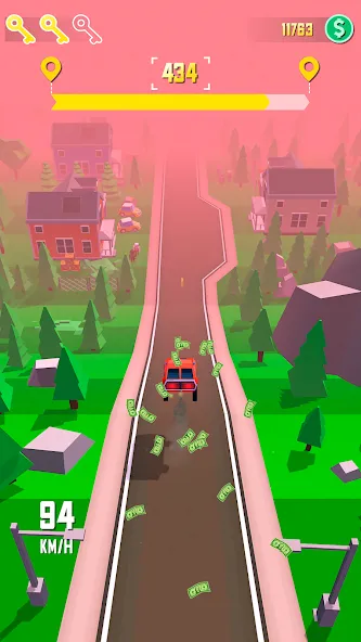 Taxi Run: Traffic Driver (Такси Ран) МОД/Взлом [Много монет, Открытые уровни и Мега MOD] Screenshot 4