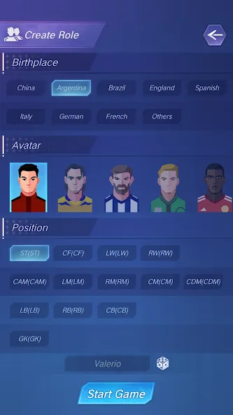 Football Rising Star (Футбольная восходящая звезда) МОД/Взлом [Все открыто, Дополнительные деньги и Меню MOD] Screenshot 5