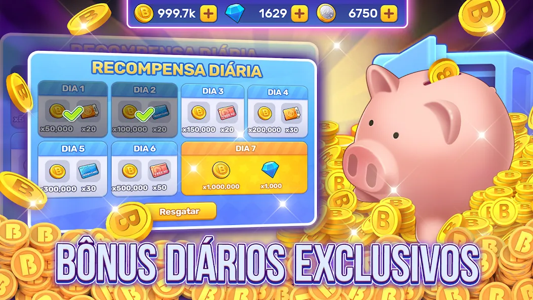 Bacana Games: Buraco & Slots (Бакана Геймс) МОД/Взлом [Меню, Бесконечные монеты и Открытые уровни] Screenshot 4