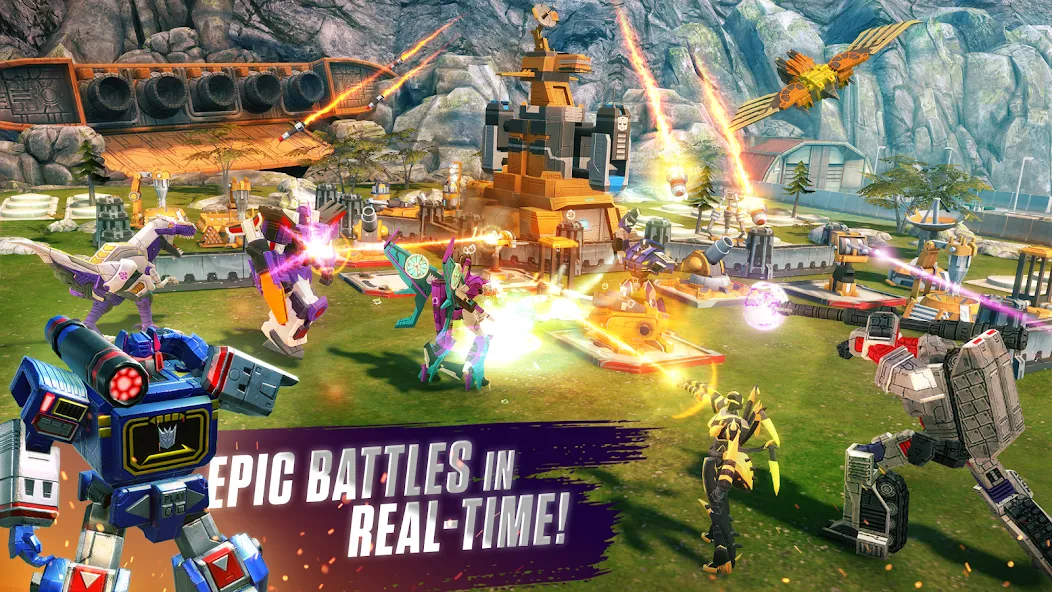 TRANSFORMERS: Earth Wars МОД/Взлом [Деньги, Монеты и Меню MOD] Screenshot 2