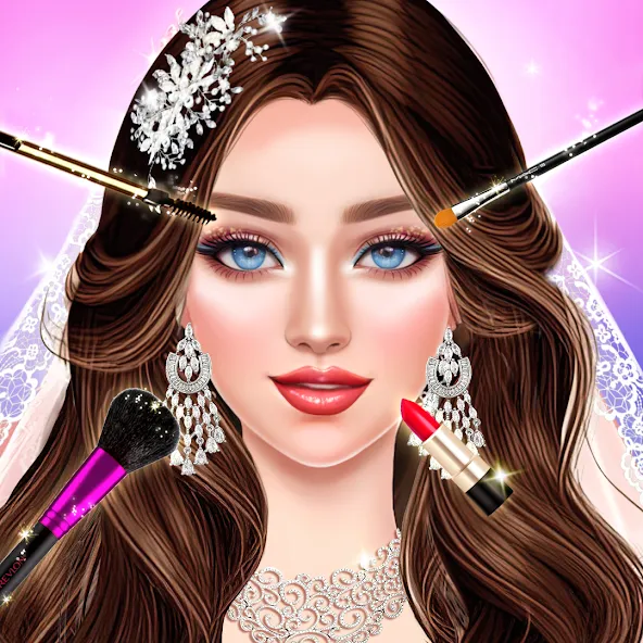 Dress Up Fashion: Makeup Games МОД/Взлом [Все открыто, Дополнительные деньги и Меню MOD] Screenshot 1
