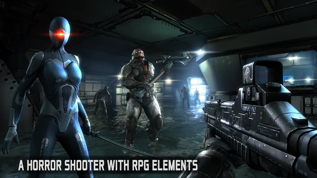 Dead Effect 2 (Дэд Иффект 2) МОД/Взлом [Деньги, Монеты и Меню MOD] Screenshot 3
