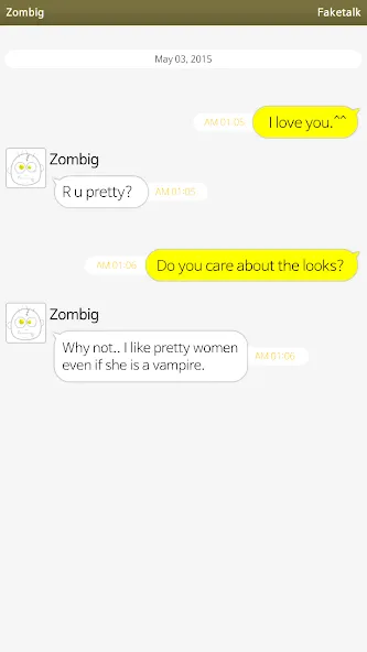 Faketalk - Chatbot (Фэйкталк) МОД/Взлом [Много денег, Монет и Все открыто] Screenshot 1