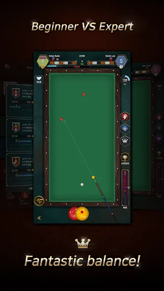 Real Billiards Battle - carom (Риал Бильярдс Батл) МОД/Взлом [Все открыто, Дополнительные деньги и Меню MOD] Screenshot 4