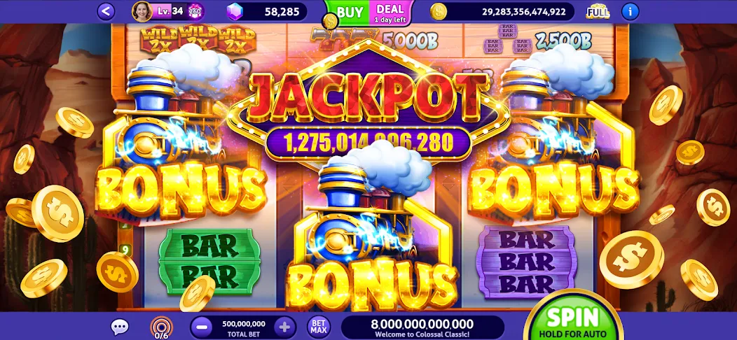 Club Vegas Slots Casino Games (Клуб Вегас) МОД/Взлом [Деньги, Монеты и Меню MOD] Screenshot 4