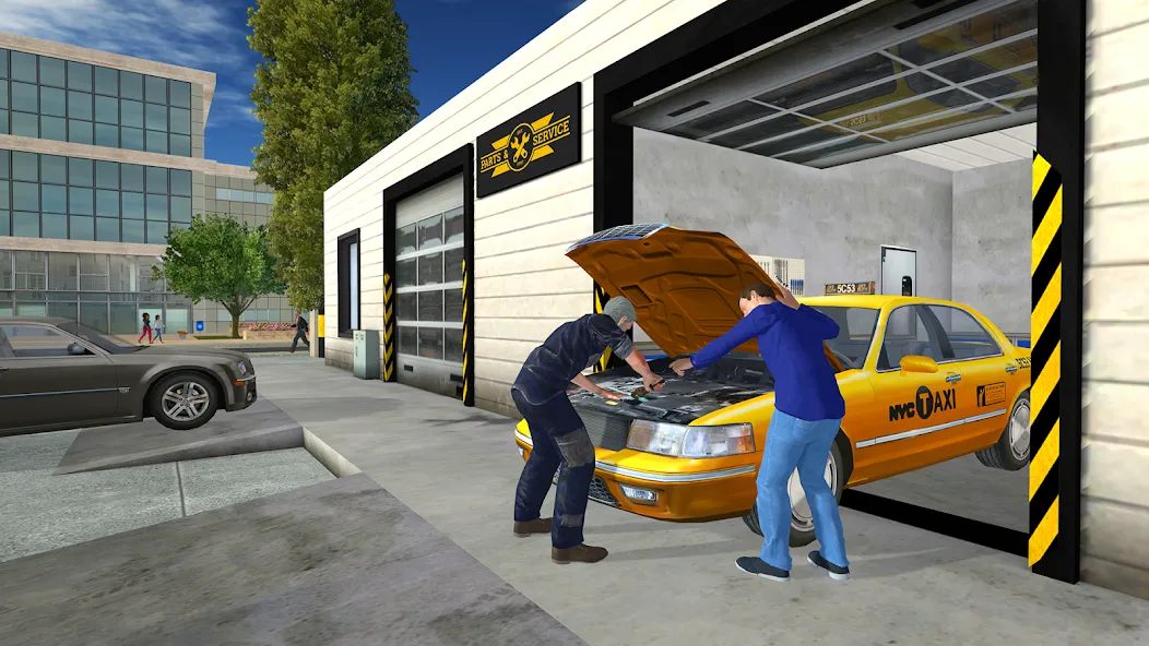 Taxi Game 2 МОД/Взлом [Меню, Бесконечные монеты и Открытые уровни] Screenshot 4