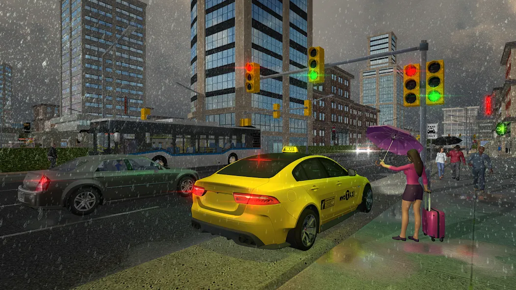 Taxi Game 2 МОД/Взлом [Меню, Бесконечные монеты и Открытые уровни] Screenshot 5