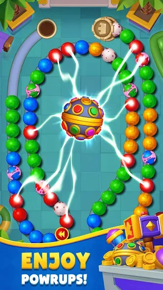 Marble Crush Blast (Роял Бласт) МОД/Взлом [Много монет, Открытые уровни и Мега MOD] Screenshot 4