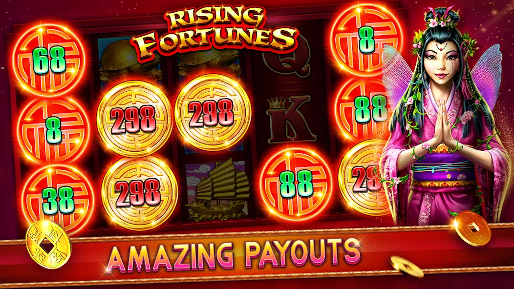 88 Fortunes Casino Slot Games (Форчунс) МОД/Взлом [Деньги, Монеты и Меню MOD] Screenshot 2