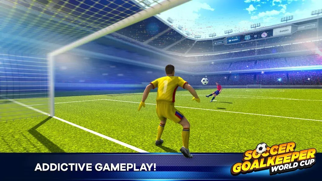 Soccer Goalkeeper Games 2024 МОД/Взлом [Деньги, Монеты и Меню MOD] Screenshot 3