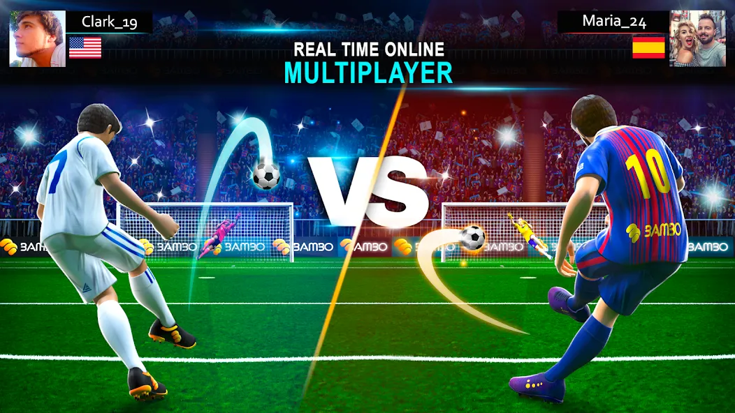 Shoot Goal - Soccer Games 2022 (Шут Гоал) МОД/Взлом [Все открыто, Дополнительные деньги и Меню MOD] Screenshot 5