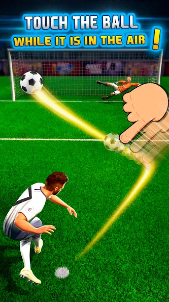 Shoot Goal: World Leagues (Шут Гоал) МОД/Взлом [Меню, Бесконечные монеты и Открытые уровни] Screenshot 2