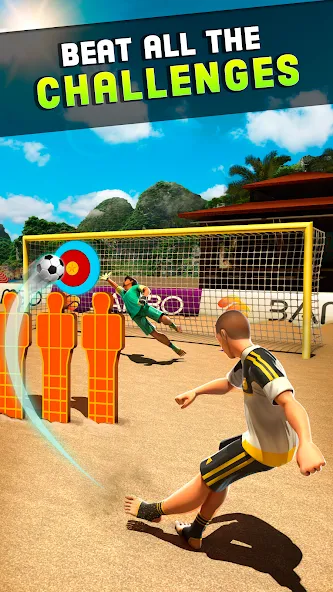 Shoot Goal - Beach Soccer Game (Шут) МОД/Взлом [Много денег, Монет и Все открыто] Screenshot 5