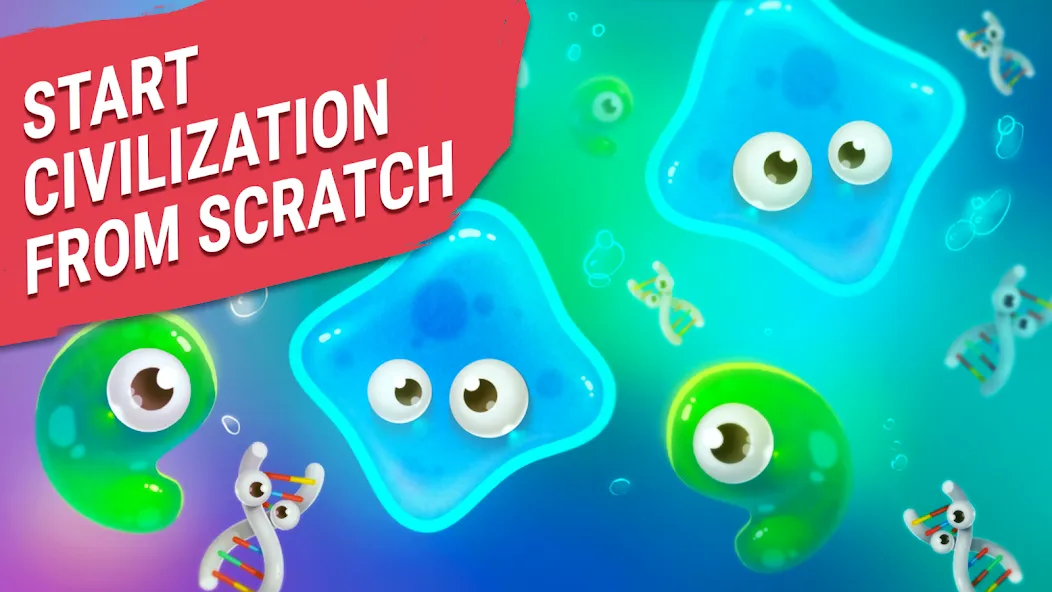 Human Evolution Clicker МОД/Взлом [Много денег, Монет и Все открыто] Screenshot 5