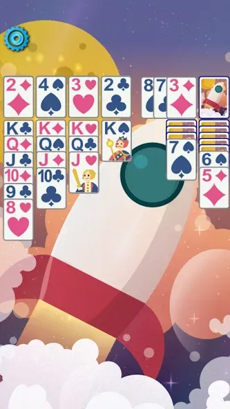 Solitaire Space™ (Солярис Спейс) МОД/Взлом [Бесконечные деньги, Монеты и Мега MOD] Screenshot 3