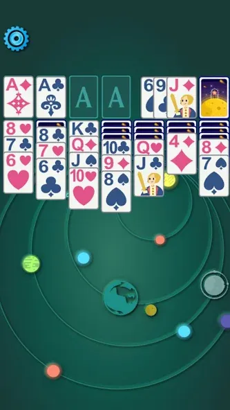 Solitaire Space™ (Солярис Спейс) МОД/Взлом [Бесконечные деньги, Монеты и Мега MOD] Screenshot 4