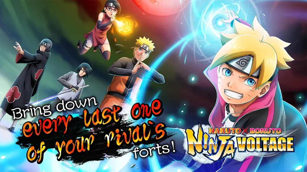 NARUTO X BORUTO NINJA VOLTAGE (Наруто и Боруто Ниндзя Вольтаж) МОД/Взлом [Деньги, Монеты и Меню MOD] Screenshot 1