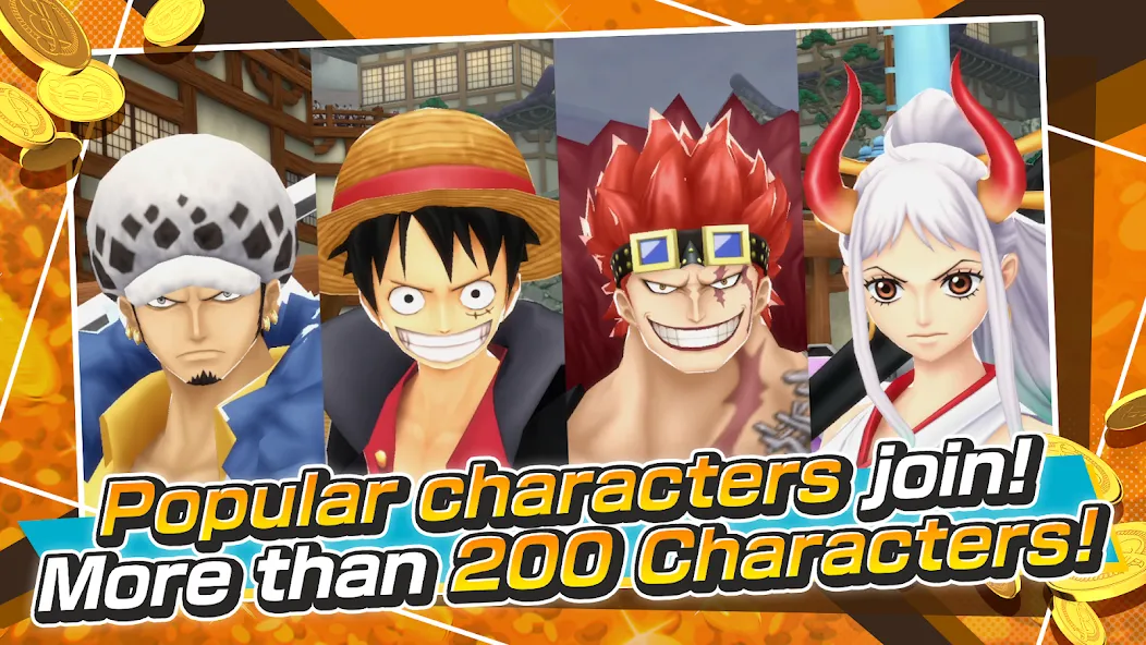 ONE PIECE Bounty Rush (ВАН ПИС Баунти Раш) МОД/Взлом [Бесконечные деньги, Монеты и Мега MOD] Screenshot 3