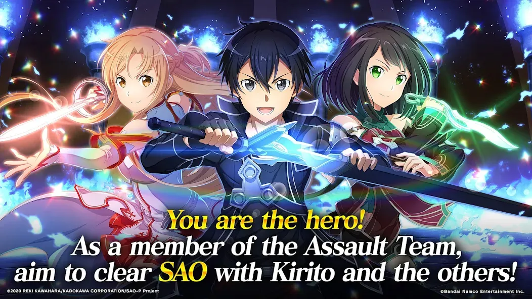 SAO Integral Factor - MMORPG (САО Интегральный Фактор) МОД/Взлом [Все открыто, Дополнительные деньги и Меню MOD] Screenshot 1
