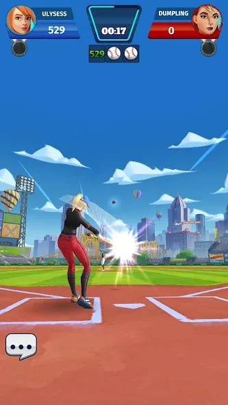 Baseball Club: PvP Multiplayer (Бейсбольный клуб) МОД/Взлом [Деньги, Монеты и Меню MOD] Screenshot 1