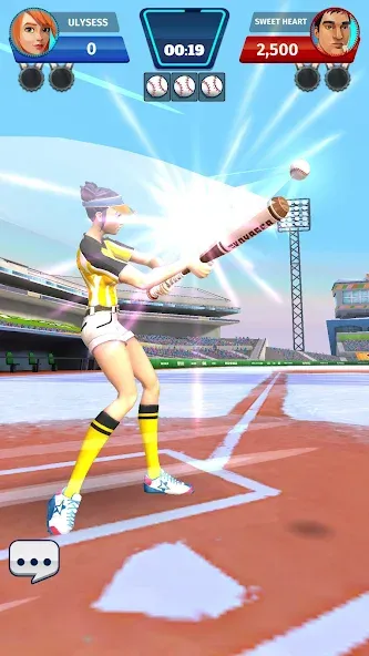 Baseball Club: PvP Multiplayer (Бейсбольный клуб) МОД/Взлом [Деньги, Монеты и Меню MOD] Screenshot 3