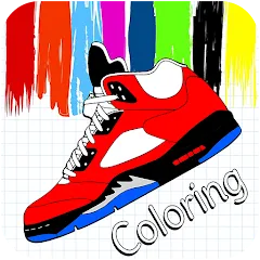 Скачать Basketball Shoes Coloring Book Взломанная на Андроид (Все цвета разблокированы)