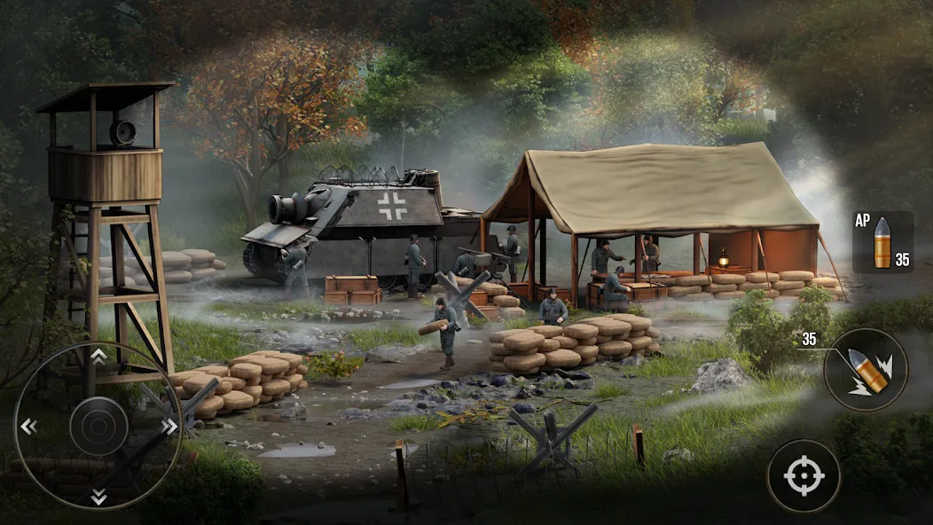 World of Artillery: Cannon War (Ворлд оф Артиллери) МОД/Взлом [Меню, Бесконечные монеты и Открытые уровни] Screenshot 1