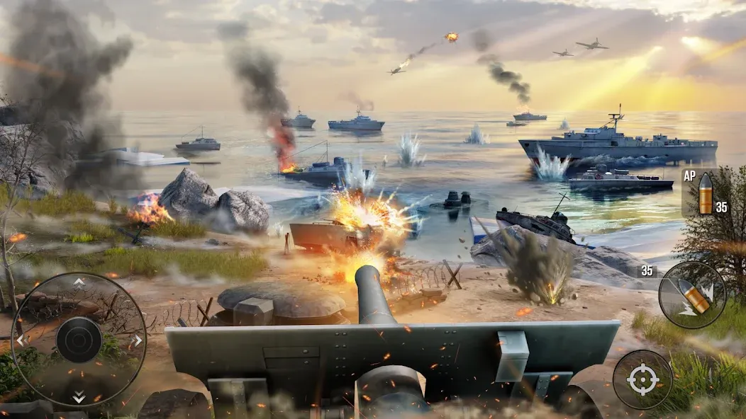 World of Artillery: Cannon War (Ворлд оф Артиллери) МОД/Взлом [Меню, Бесконечные монеты и Открытые уровни] Screenshot 2