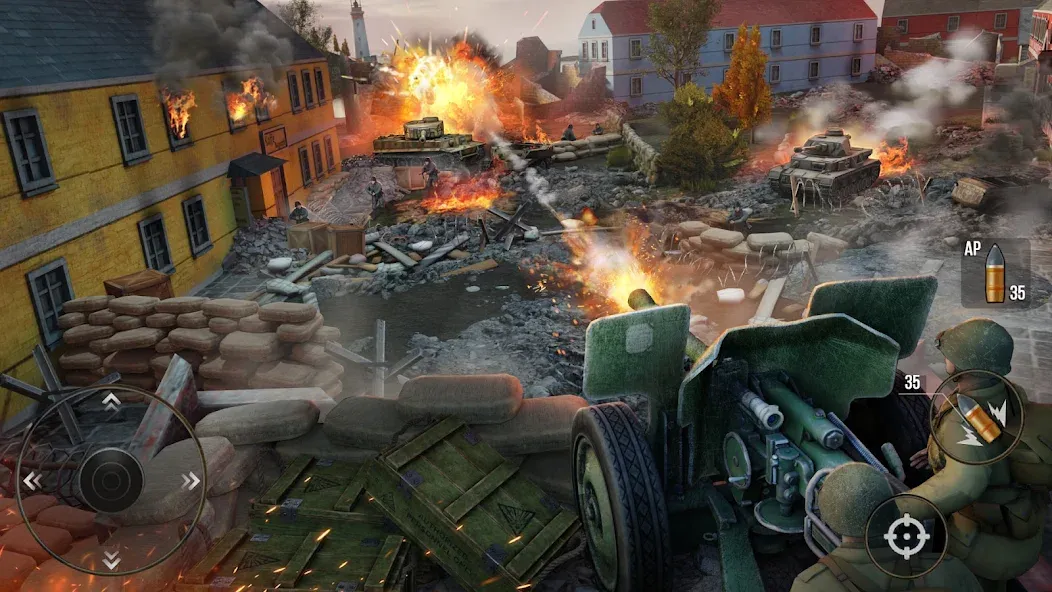 World of Artillery: Cannon War (Ворлд оф Артиллери) МОД/Взлом [Меню, Бесконечные монеты и Открытые уровни] Screenshot 5