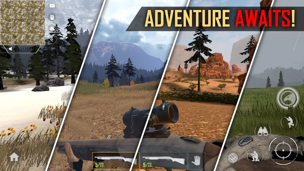 American Marksman (Американский стрелок) МОД/Взлом [Много монет, Открытые уровни и Мега MOD] Screenshot 1