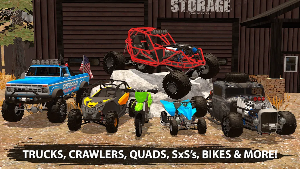 Offroad Outlaws (Оффроуд Аутлоус) МОД/Взлом [Много монет, Открытые уровни и Мега MOD] Screenshot 1