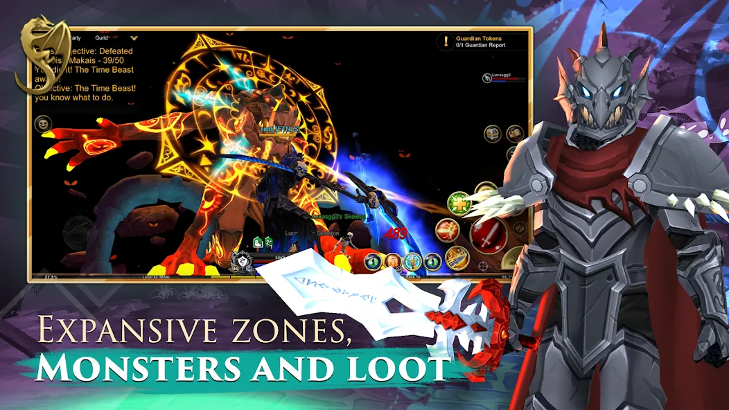 AdventureQuest 3D MMO RPG (АдвенчурКвест 3Д ММО РПГ) МОД/Взлом [Бесконечные деньги, Монеты и Мега MOD] Screenshot 3